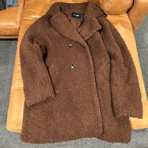 FashionNova Teddy Coat